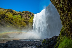 Skogafoss up Close